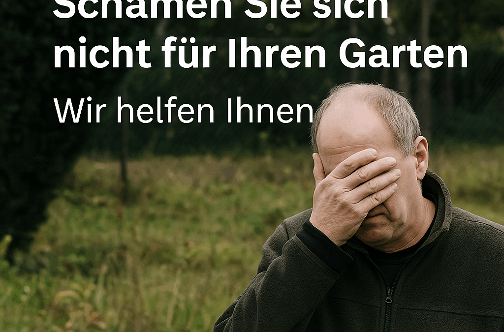 Garten überwuchert? Wir helfen – diskret & empathisch