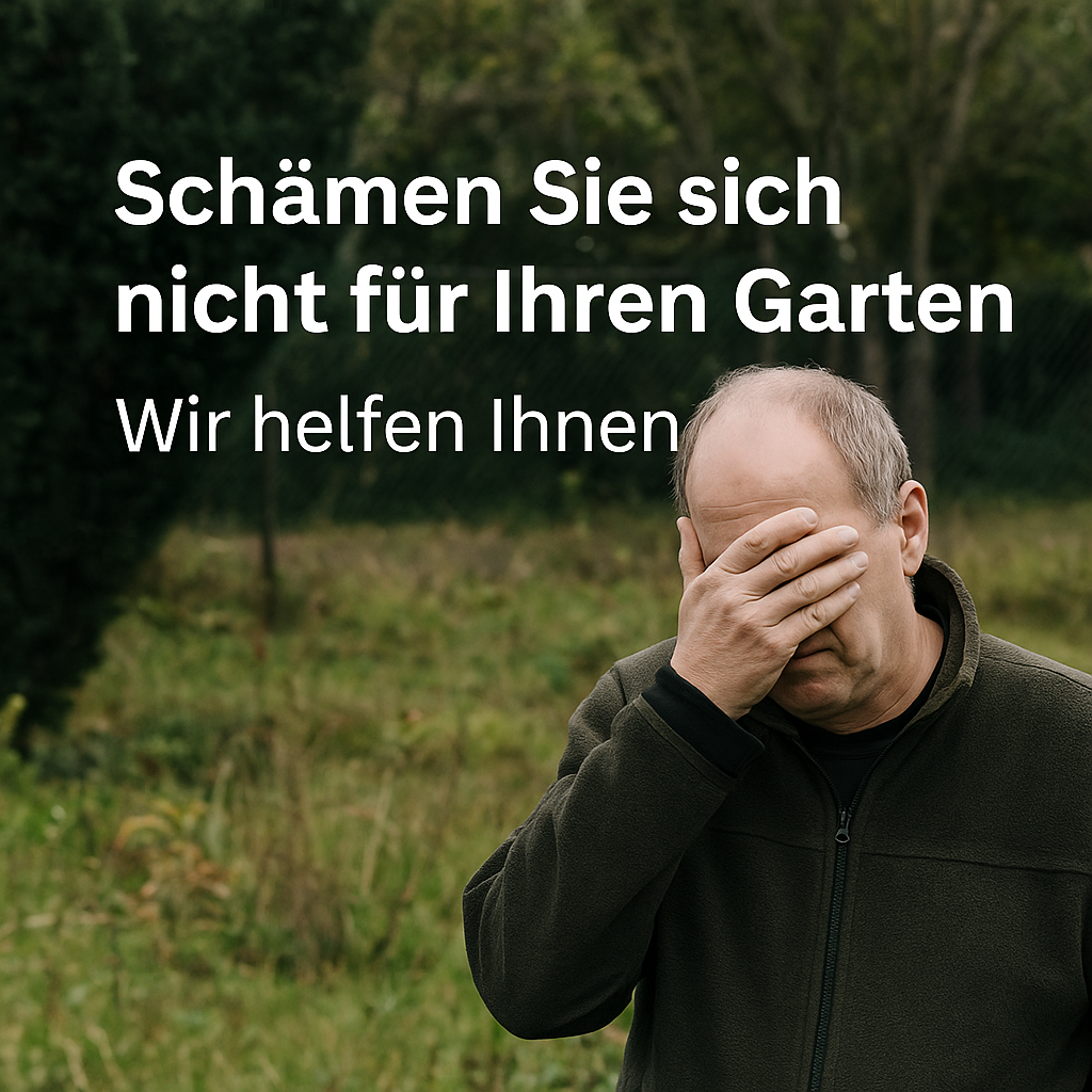 Garten überwuchert? Wir helfen – diskret & empathisch