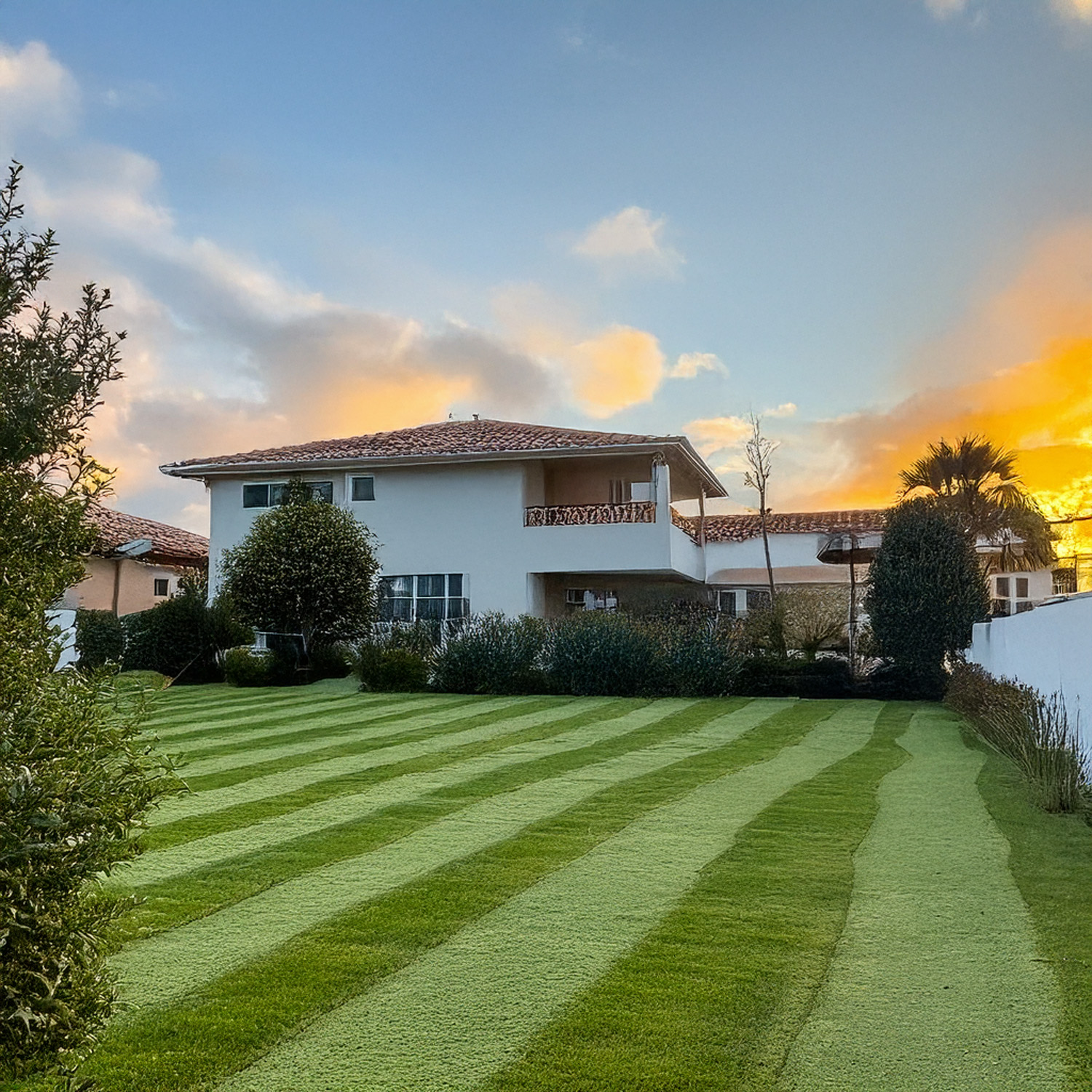 schönes Haus gepflegt durch Gartenbarbier schönes Haus gepflegt durch Gartenbarbier